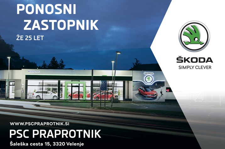 PSC Praprotnik, salon ŠKODA